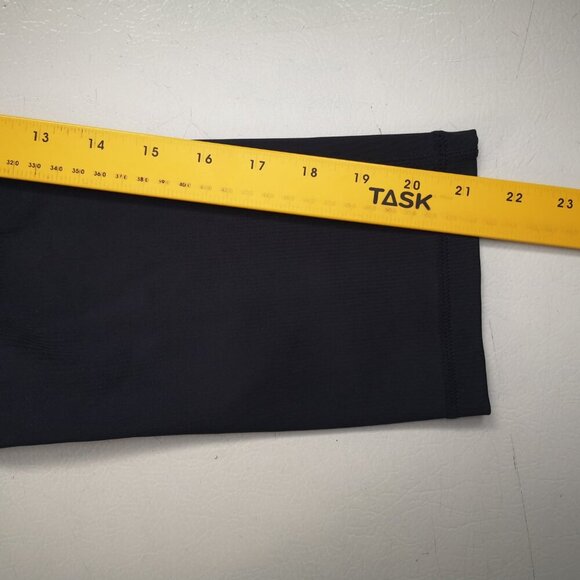 2 / $30.00 - Kirkland Ladies Size Medium Navy w/ Silver Insert Capri Leggings - Picture 9 of 9